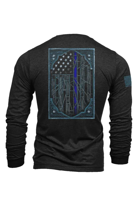 Law Enforcement Appreciation  - Long-Sleeve Shirt sold by Nine Line