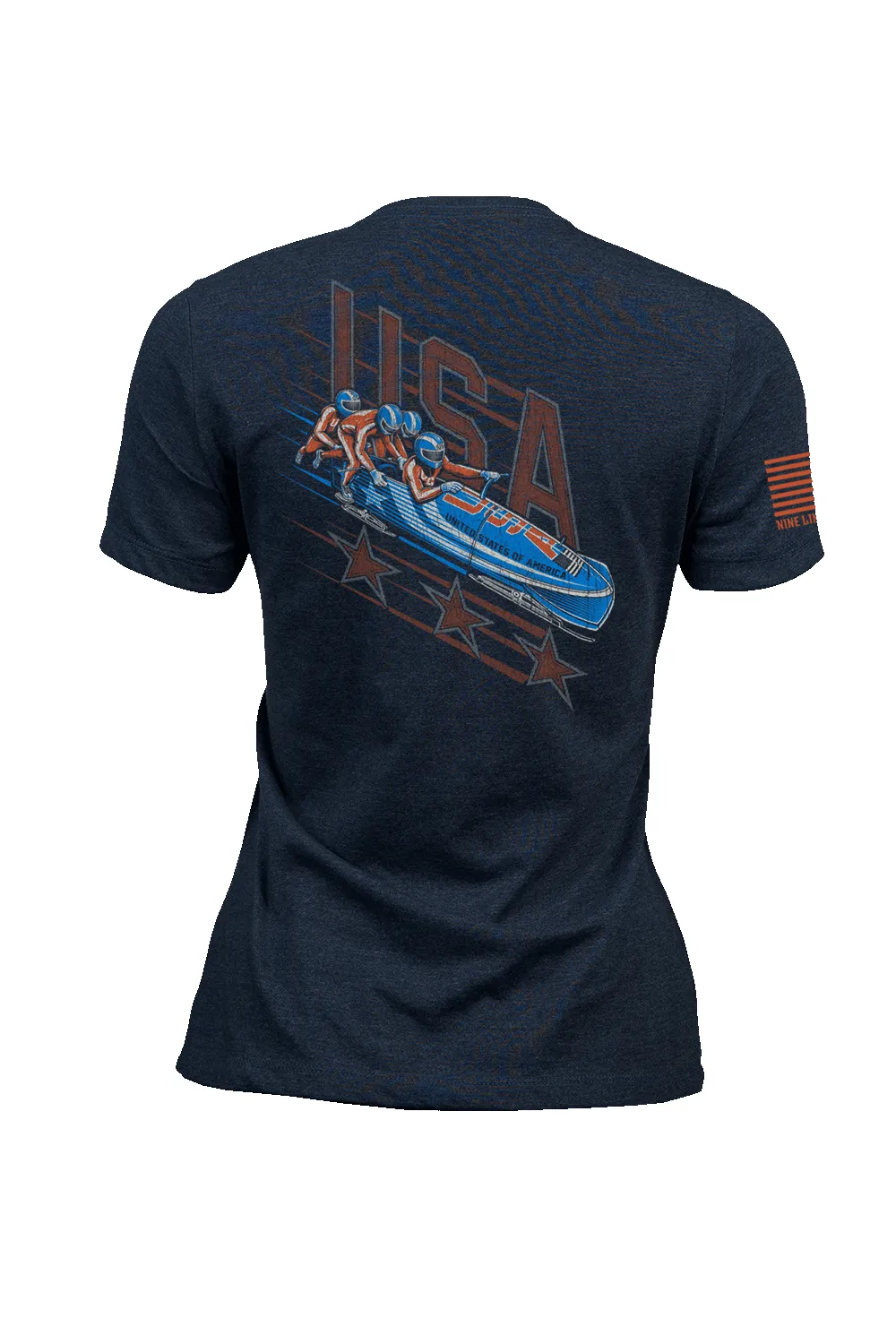 USA Bobsled - Women's T-Shirt sold by Nine Line product image thumbnail 3