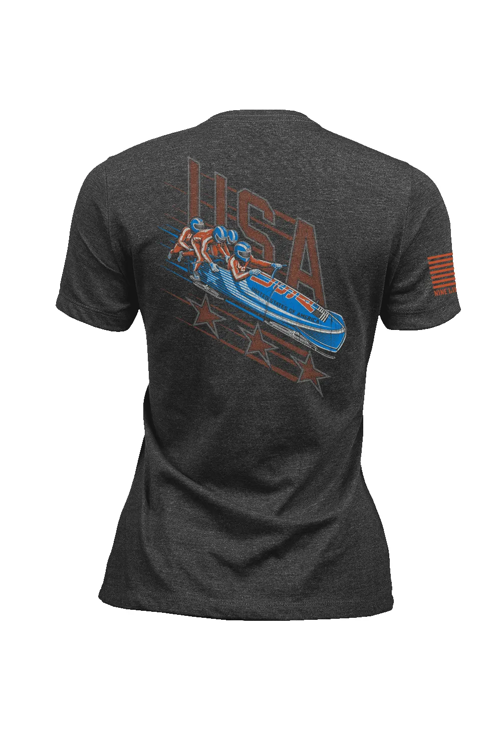 USA Bobsled - Women's T-Shirt sold by Nine Line