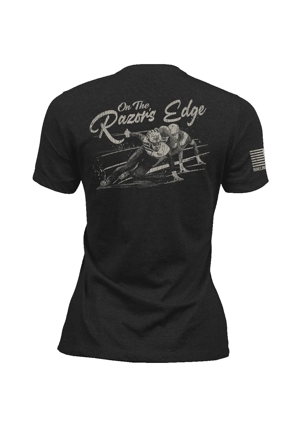 Razor's Edge - Women's T-Shirt sold by Nine Line