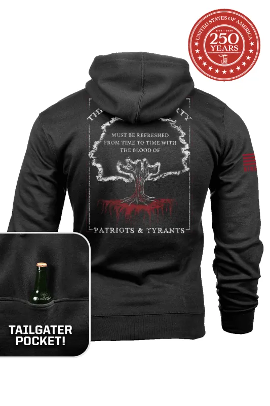 Tree of Liberty - Tailgater Hoodie made by Nine Line
