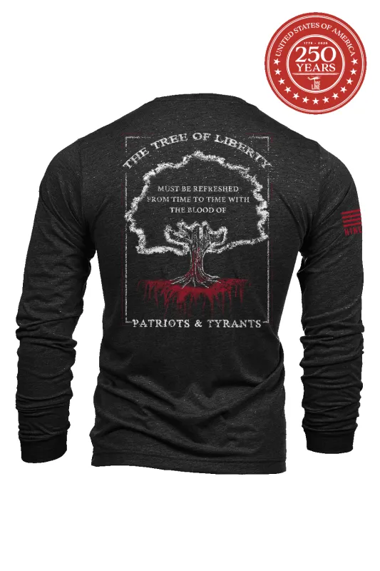 Tree of Liberty - Long-Sleeve Shirt sold by Nine Line