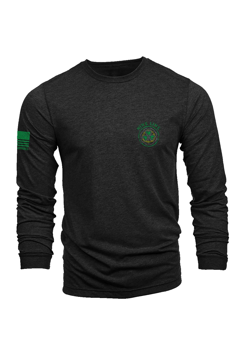 Irish Stained Glass - Long-Sleeve Shirt sold by Nine Line product image thumbnail 2