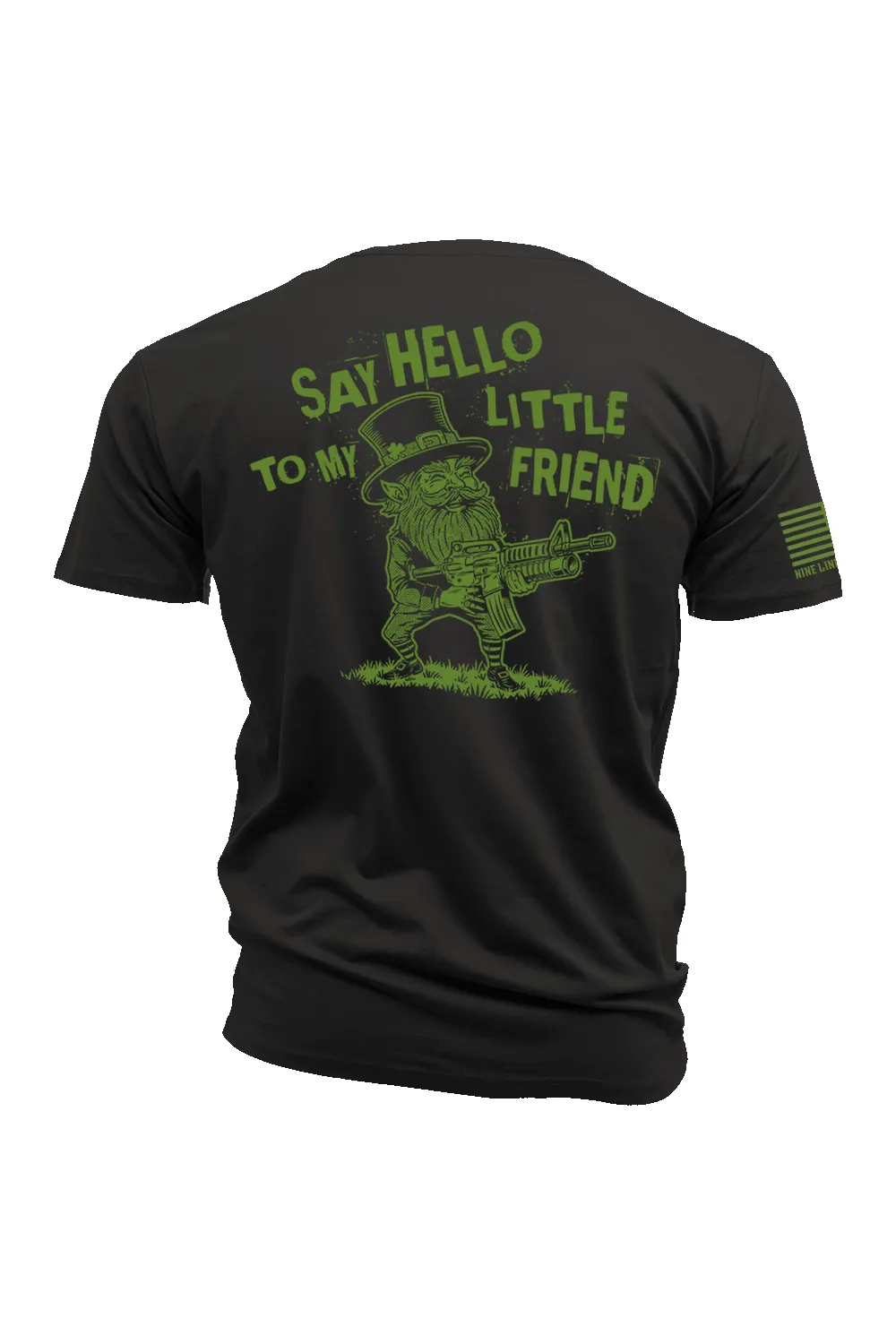 Say Hello To My Little Friend - T-Shirt sold by Nine Line product image thumbnail 3