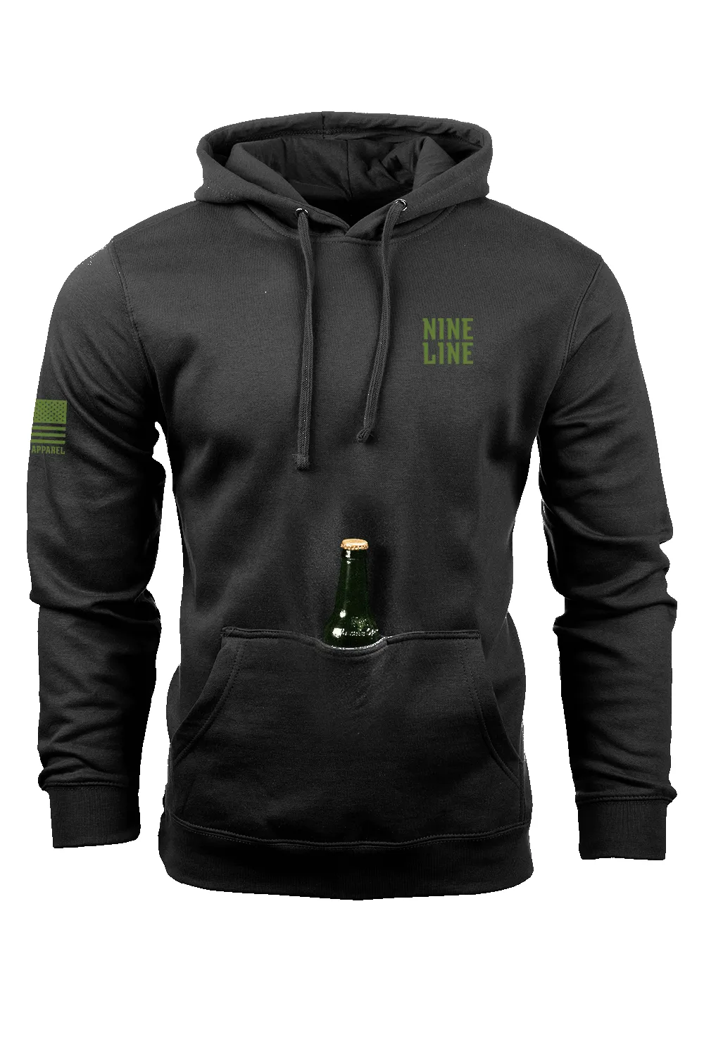 Irish Goodbye - Tailgater Hoodie sold by Nine Line product image thumbnail 2