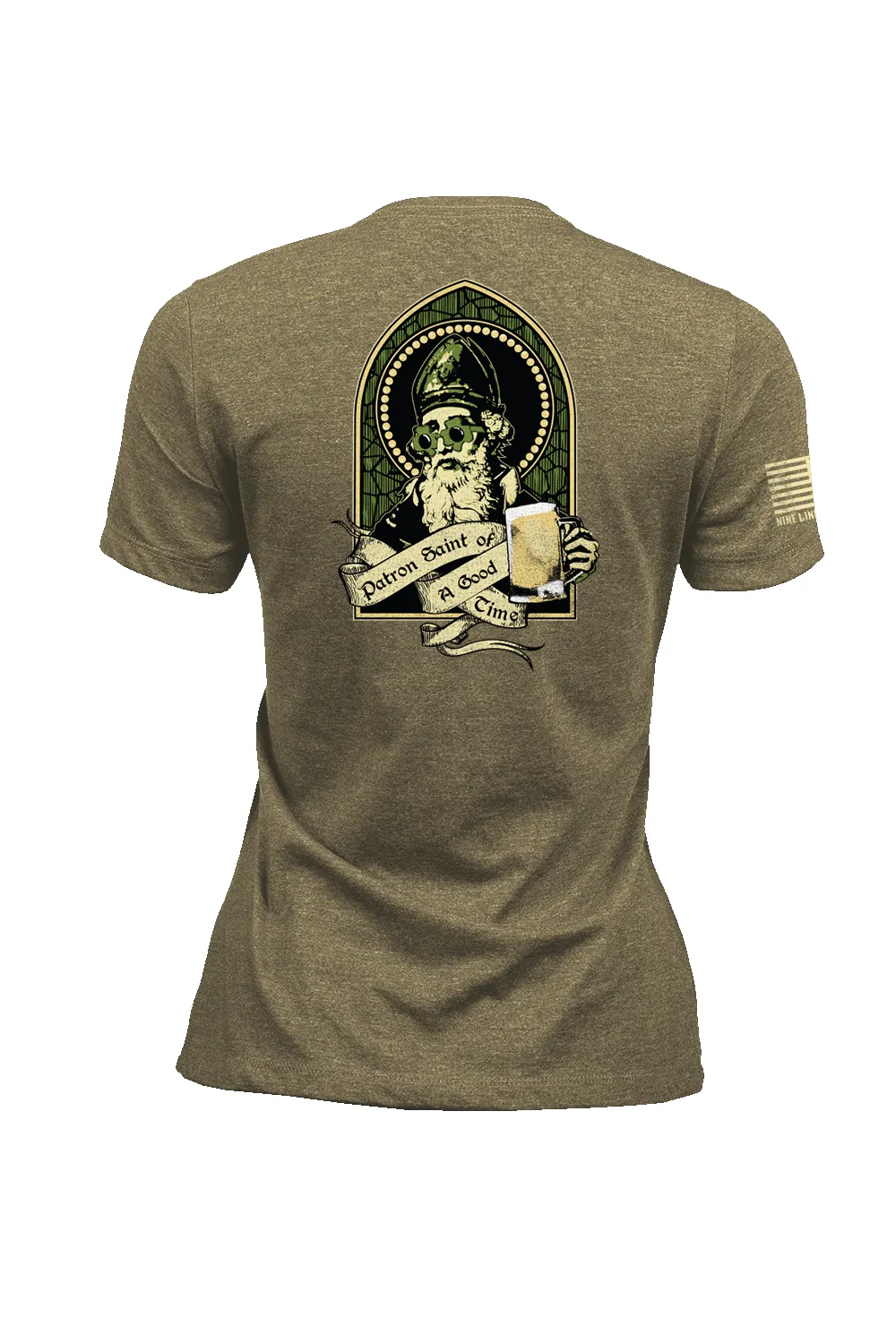 Patron Saint of A Good Time - Women's T-Shirt sold by Nine Line product image thumbnail 3