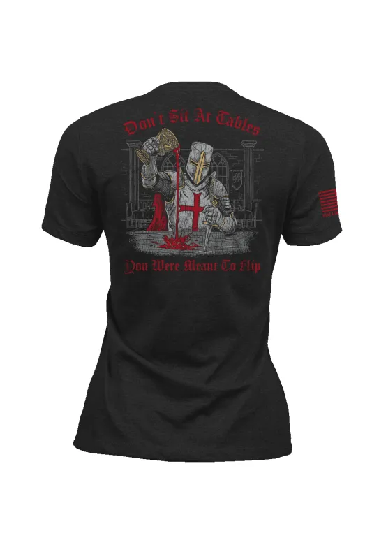 Flip Tables - Women's T-Shirt sold by Nine Line