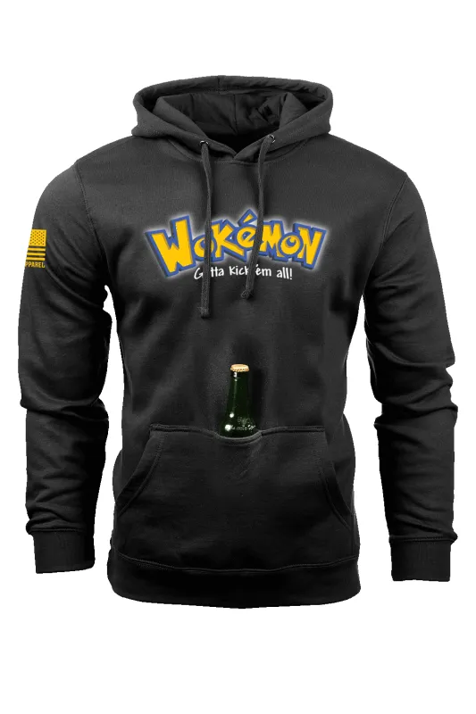 Wokemon - Tailgater Hoodie sold by Nine Line