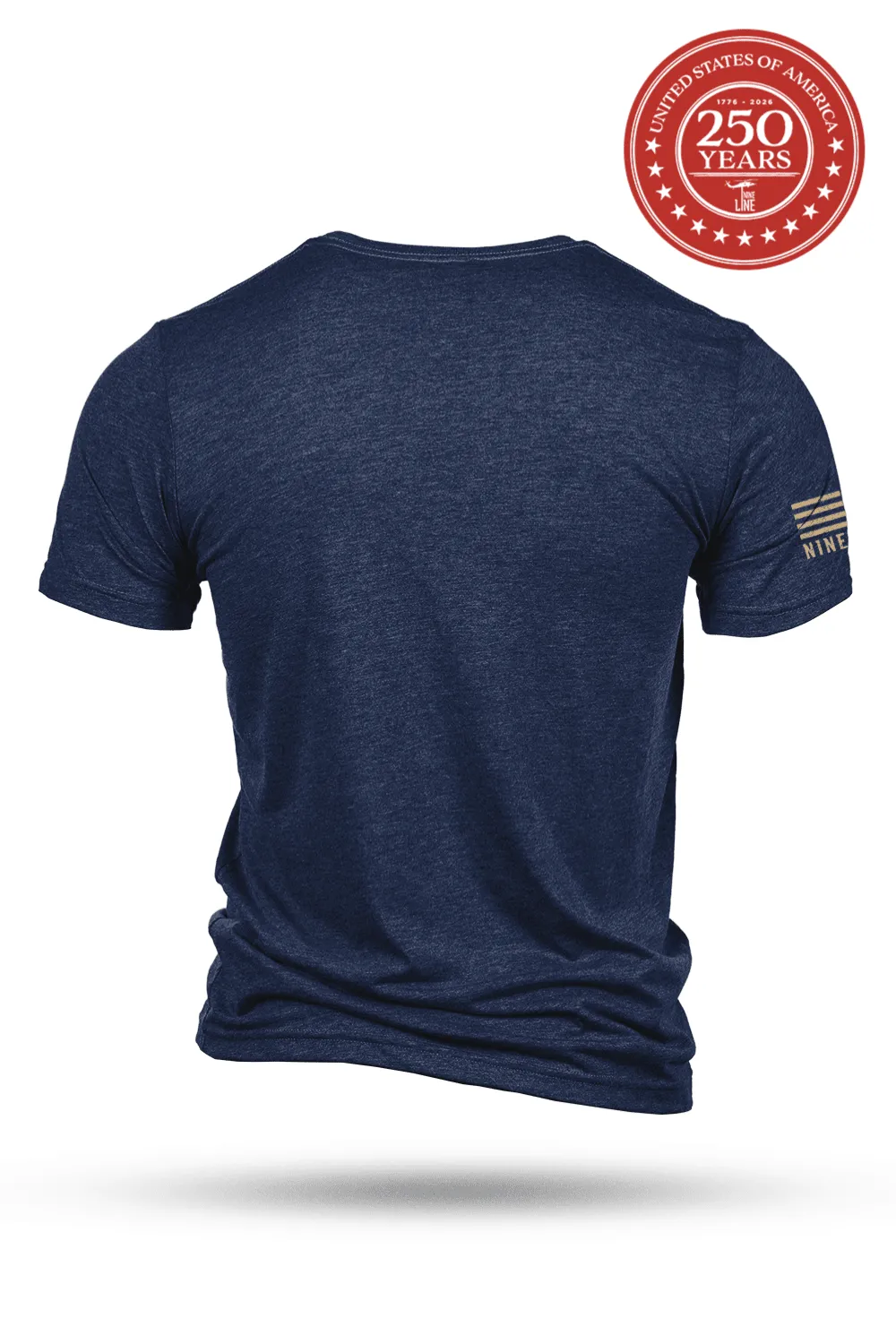 250th Anniversary Logo - T-Shirt sold by Nine Line product image thumbnail 2