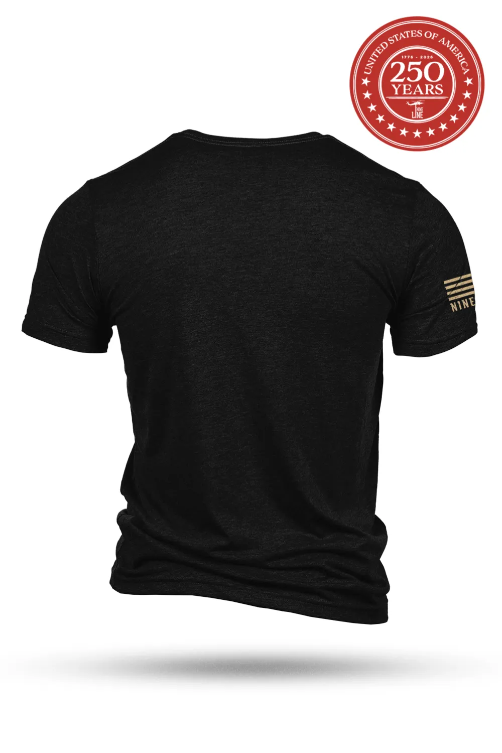 250th Anniversary Logo - T-Shirt sold by Nine Line product image thumbnail 4