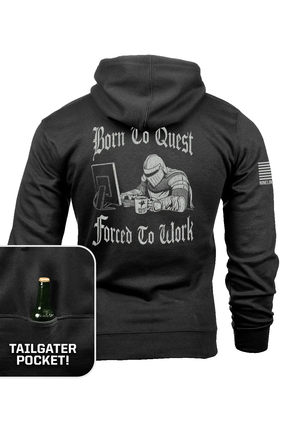 QUEST - Tailgater Hoodie sold by Nine Line
