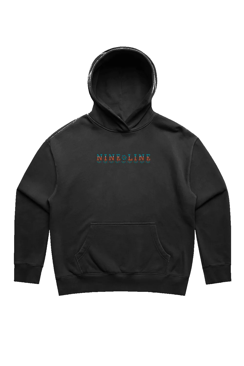 Flower Skull - Women's Relaxed Fit Hoodie sold by Nine Line product image thumbnail 3