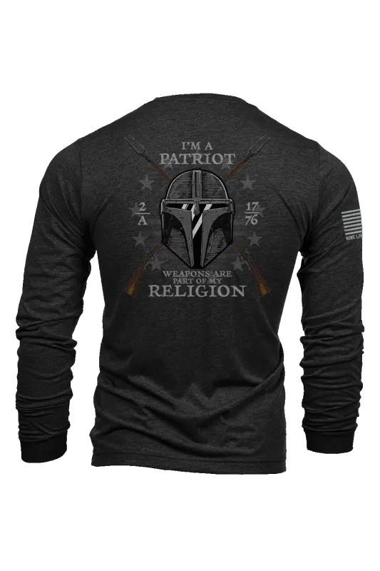 2A My Religion - Long-Sleeve Shirt sold by Nine Line