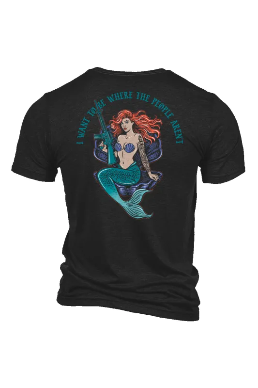 M16 Mermaid - T-Shirt made by Nine Line