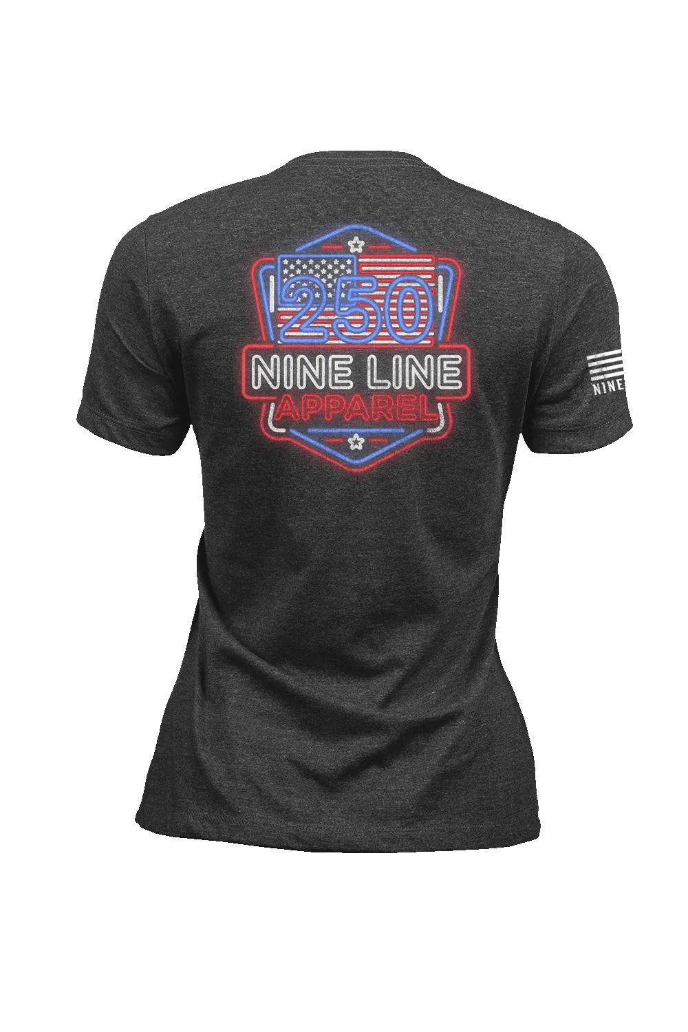 250th Nine Line Neon - Women's T-Shirt sold by Nine Line