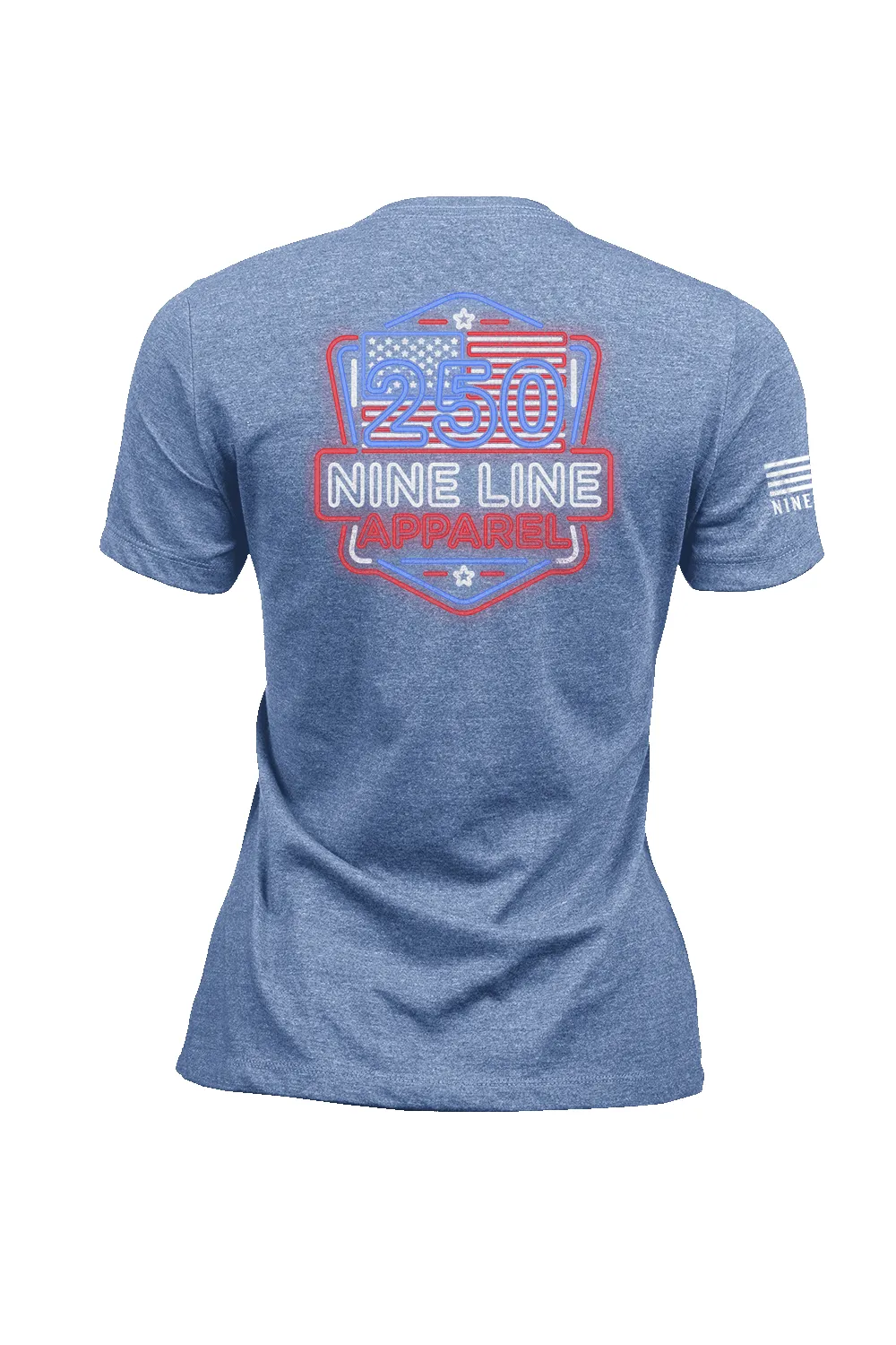250th Nine Line Neon - Women's T-Shirt sold by Nine Line product image thumbnail 3