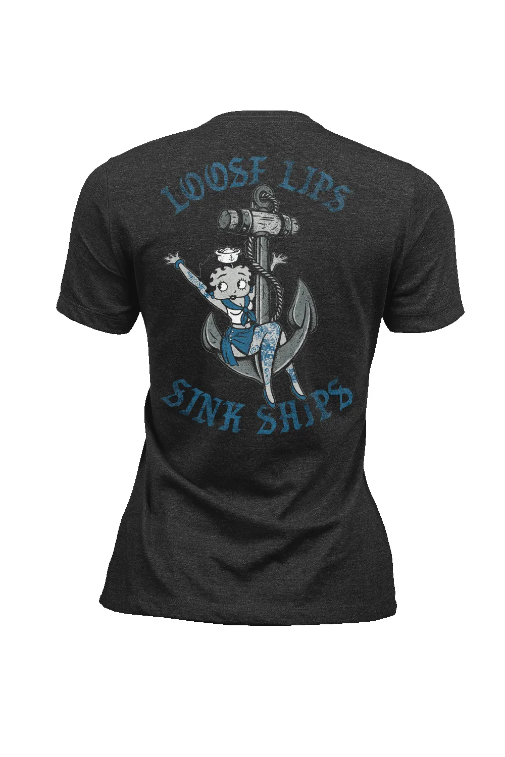 Loose Lips Sink Ships - Women's T-Shirt sold by Nine Line