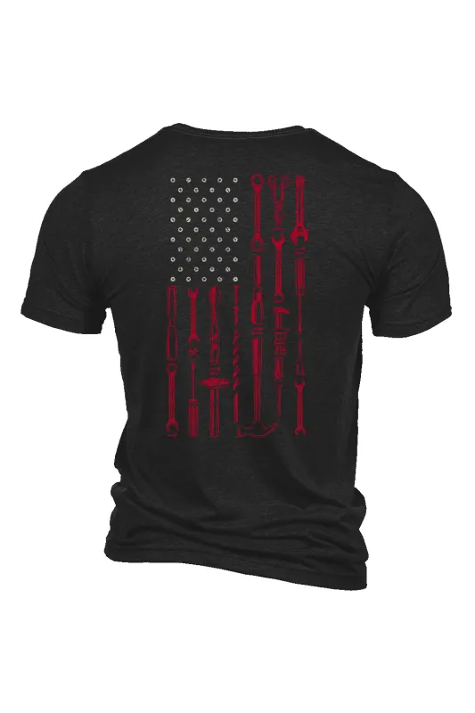 Toolbox Flag - T-Shirt made by Nine Line