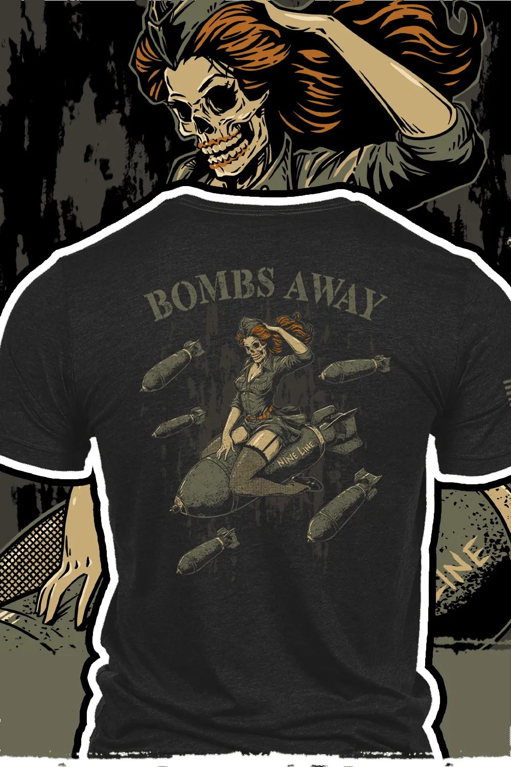 Bombs Away - T-Shirt sold by Nine Line product image thumbnail 2