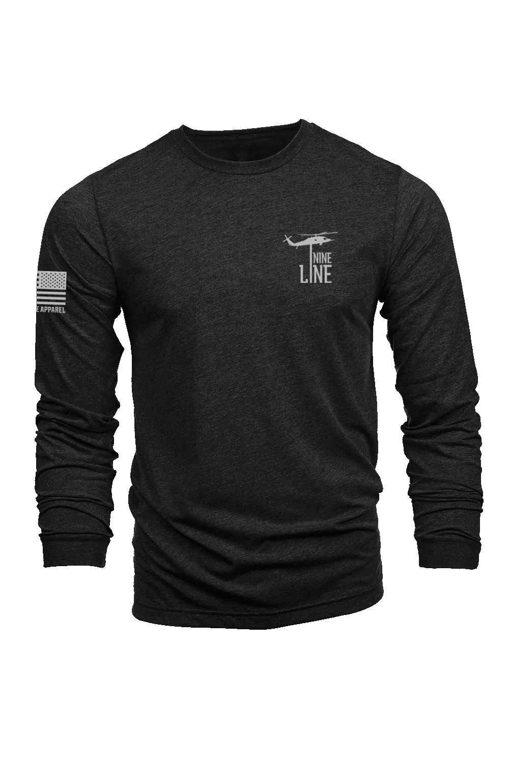 Fighting Demons - Long-Sleeve Shirt sold by Nine Line product image thumbnail 2