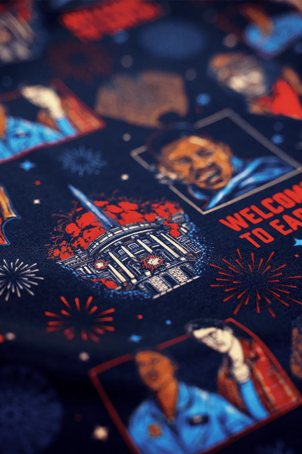 Welcome to Earth - Short Sleeve Button Down sold by Nine Line product image thumbnail 4