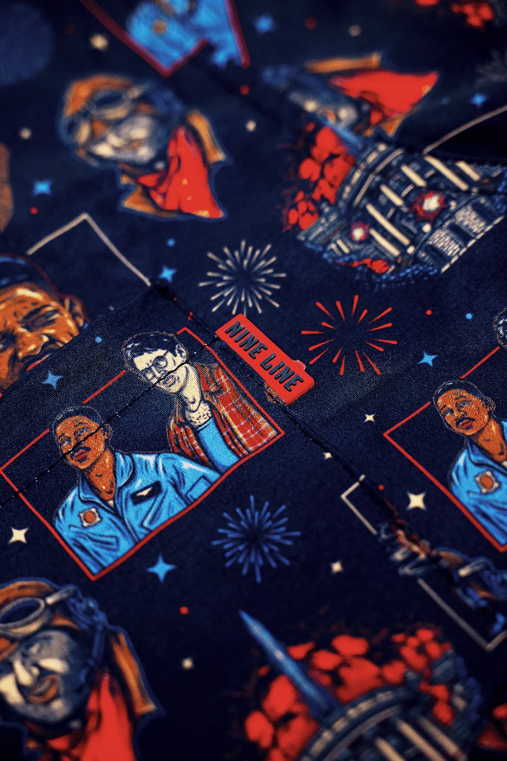 Welcome to Earth - Short Sleeve Button Down sold by Nine Line product image thumbnail 2