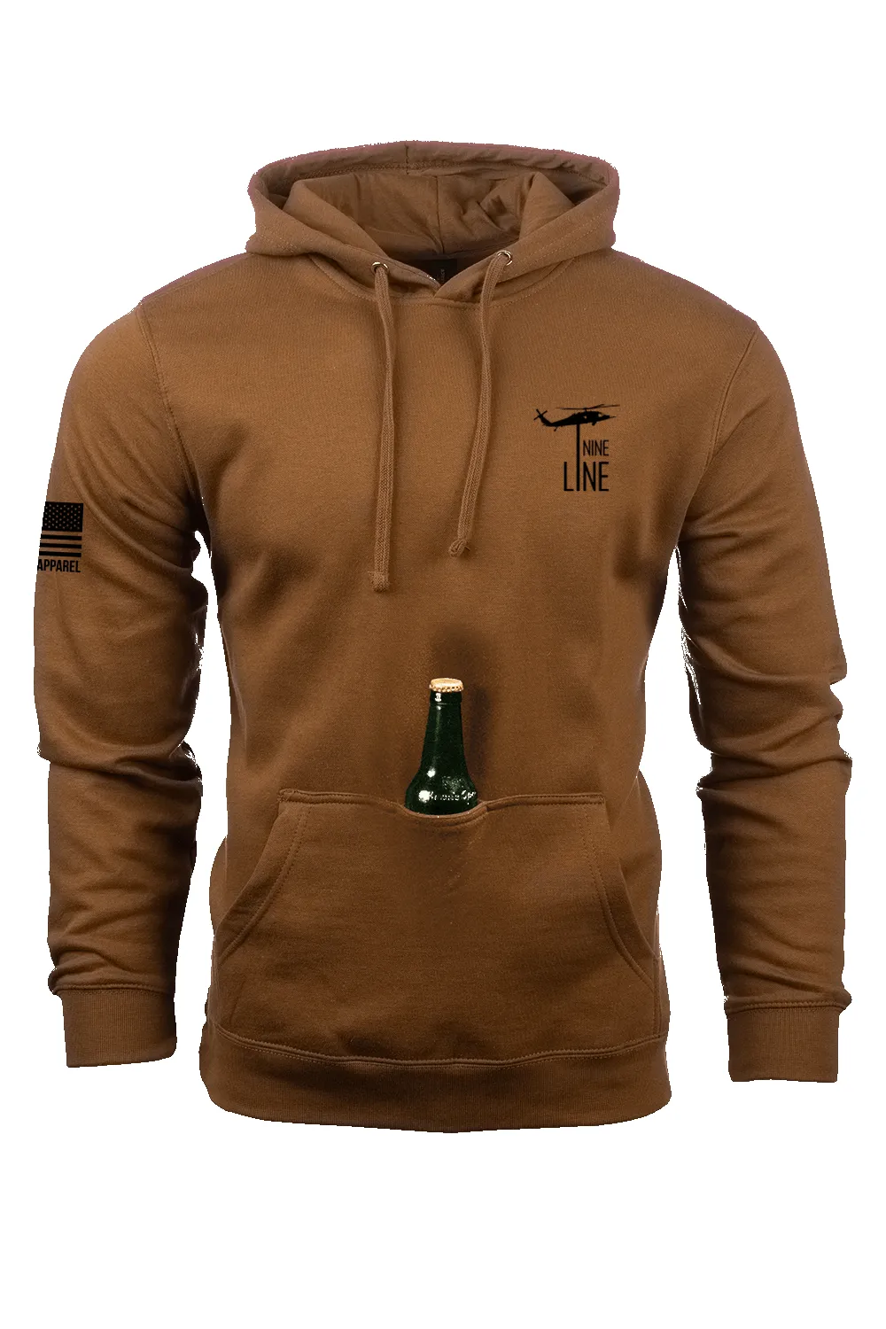 Pug Schematic - Tailgater Hoodie sold by Nine Line product image thumbnail 4