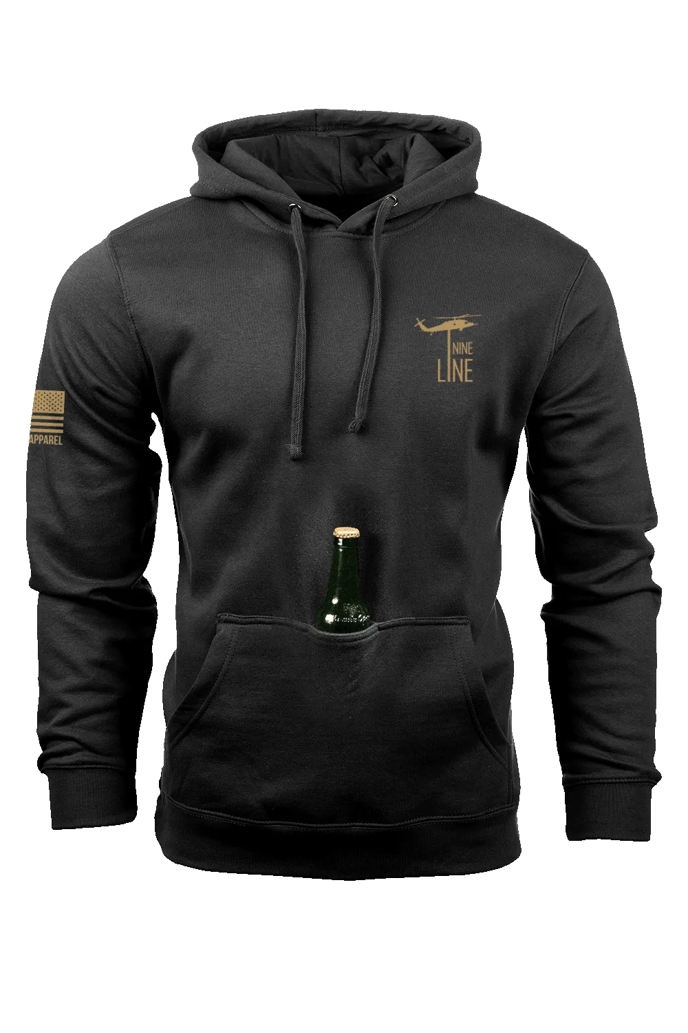 Pug Schematic - Tailgater Hoodie sold by Nine Line product image thumbnail 2