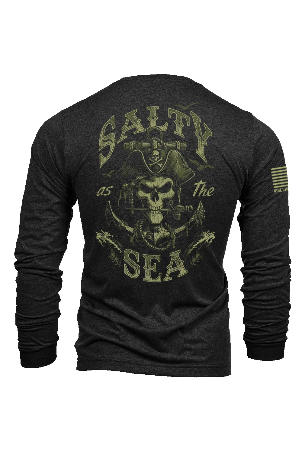 Salty - Long-Sleeve Shirt sold by Nine Line