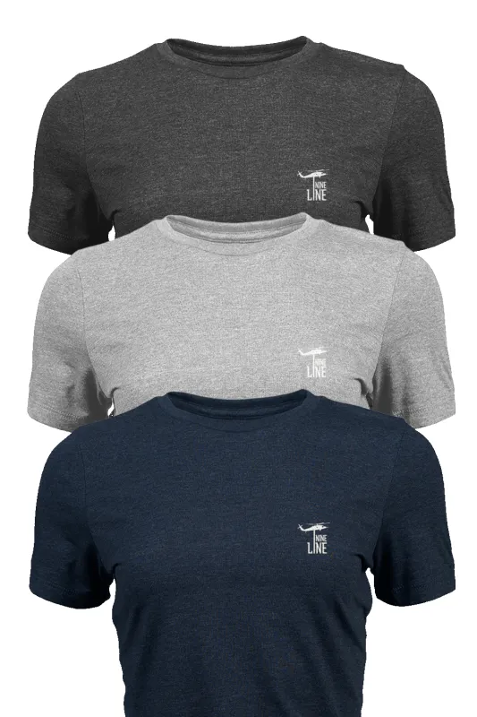 Cool Color Pack - Women's T-Shirt 3-Pack made by Nine Line