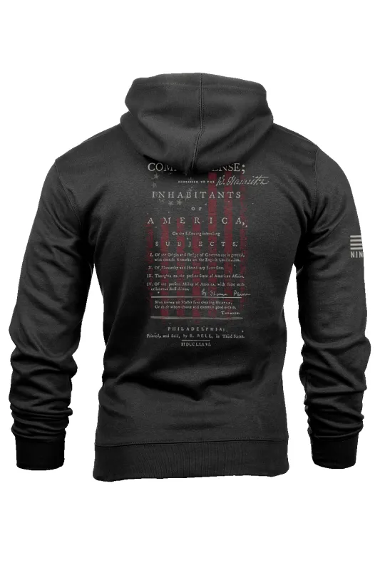 Common Sense - Hoodie made by Nine Line