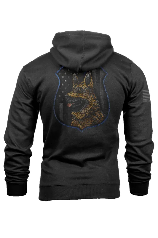 TBL German Shepherd Glass - Hoodie made by Nine Line