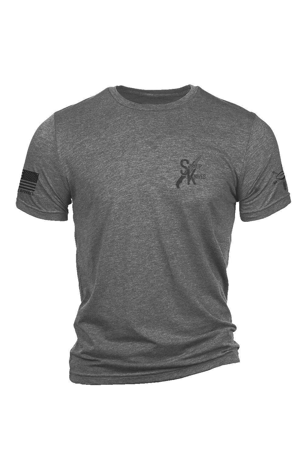 Green Beret Foundation/Stroup knives - T-Shirt sold by Nine Line product image thumbnail 3