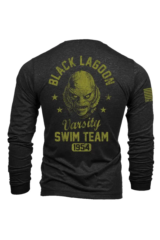 Black Lagoon Swim Team - Long-Sleeve Shirt made by Nine Line