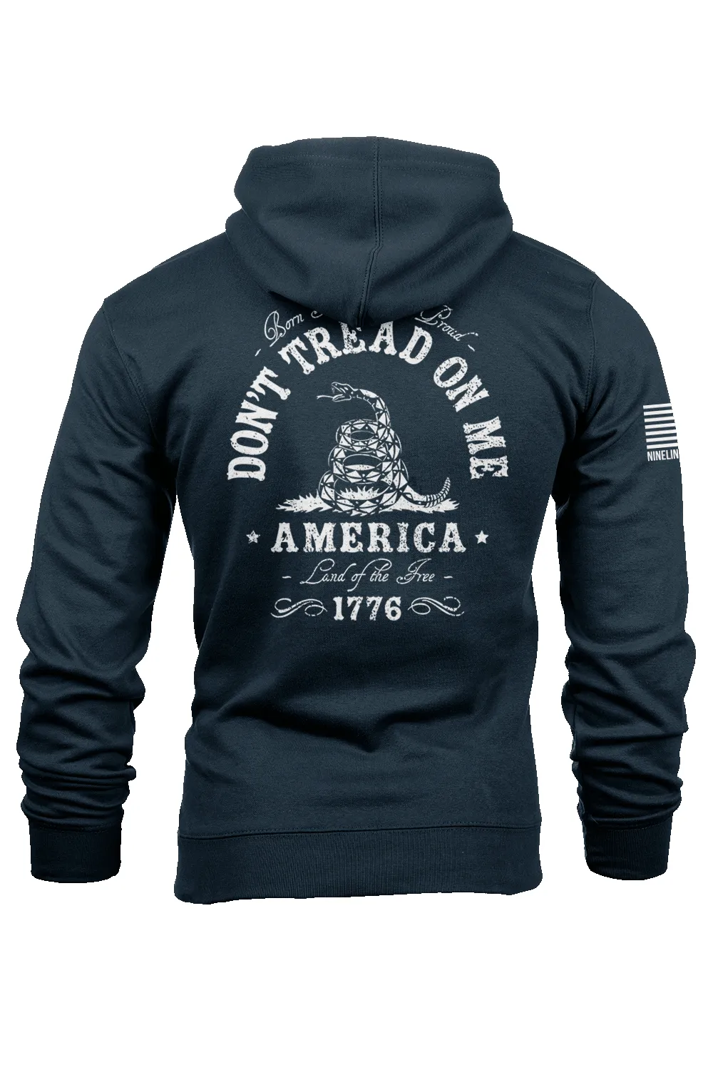 Don't Tread On Me - Hoodie sold by Nine Line product image thumbnail 3