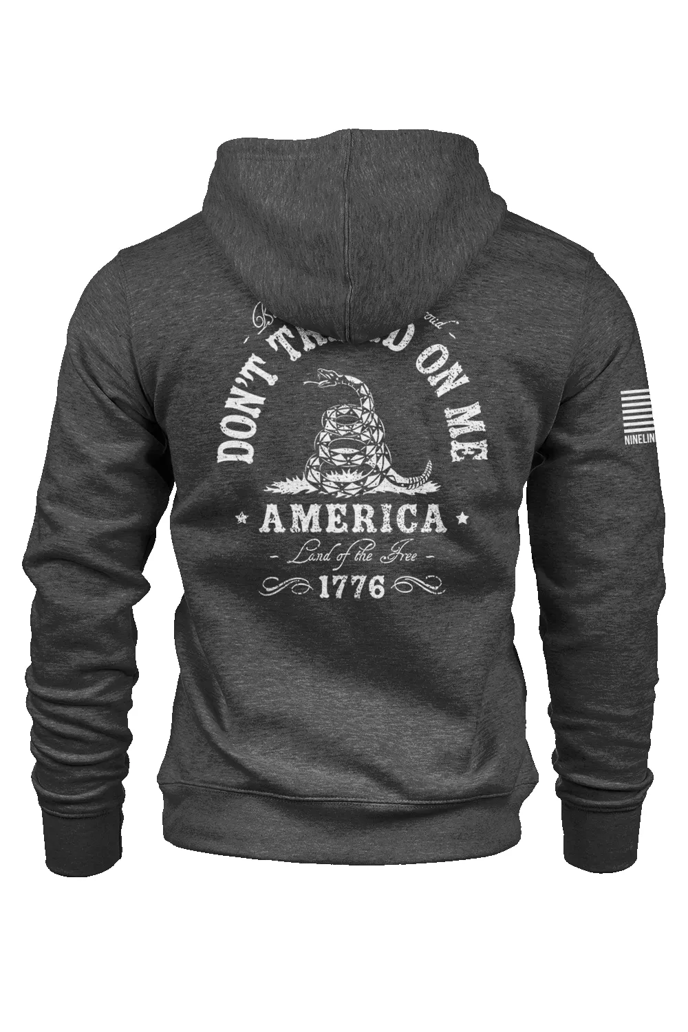 Don't Tread On Me - Hoodie sold by Nine Line product image thumbnail 5