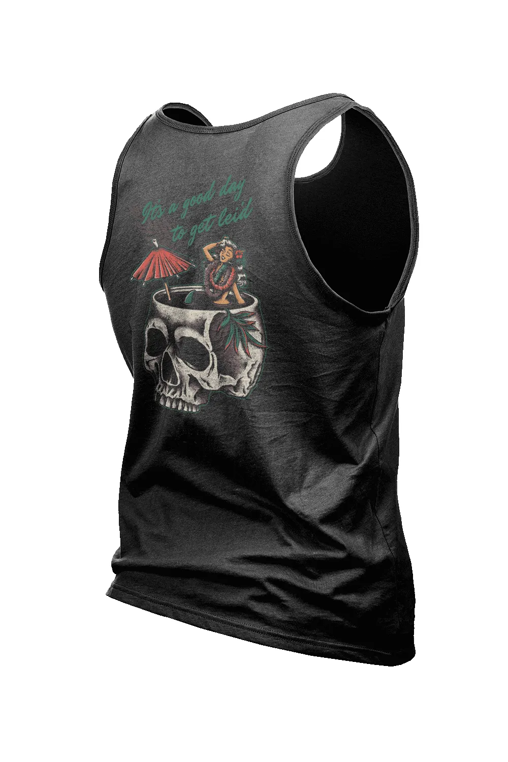 Mens Tank Top - Get Lei'd sold by Nine Line