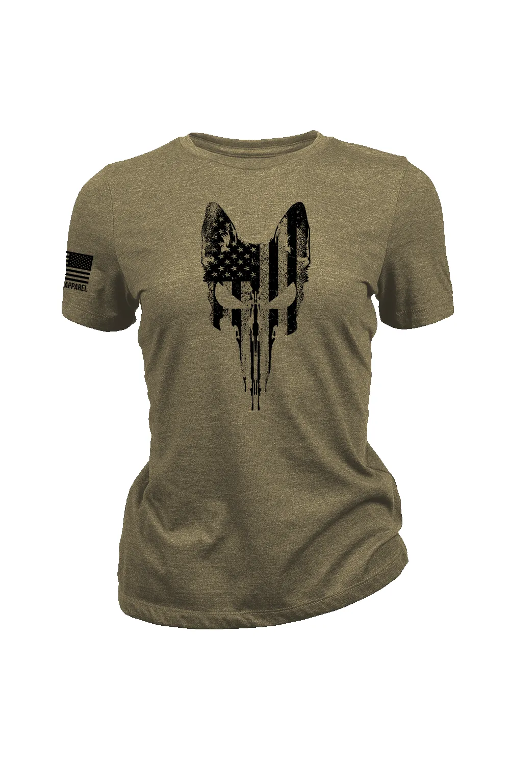 Rex Skull Flag - Women's T-Shirt sold by Nine Line product image thumbnail 2