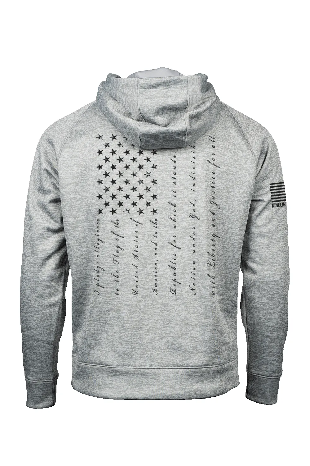 Pledge - Raglan Tailgater Hoodie sold by Nine Line product image thumbnail 5