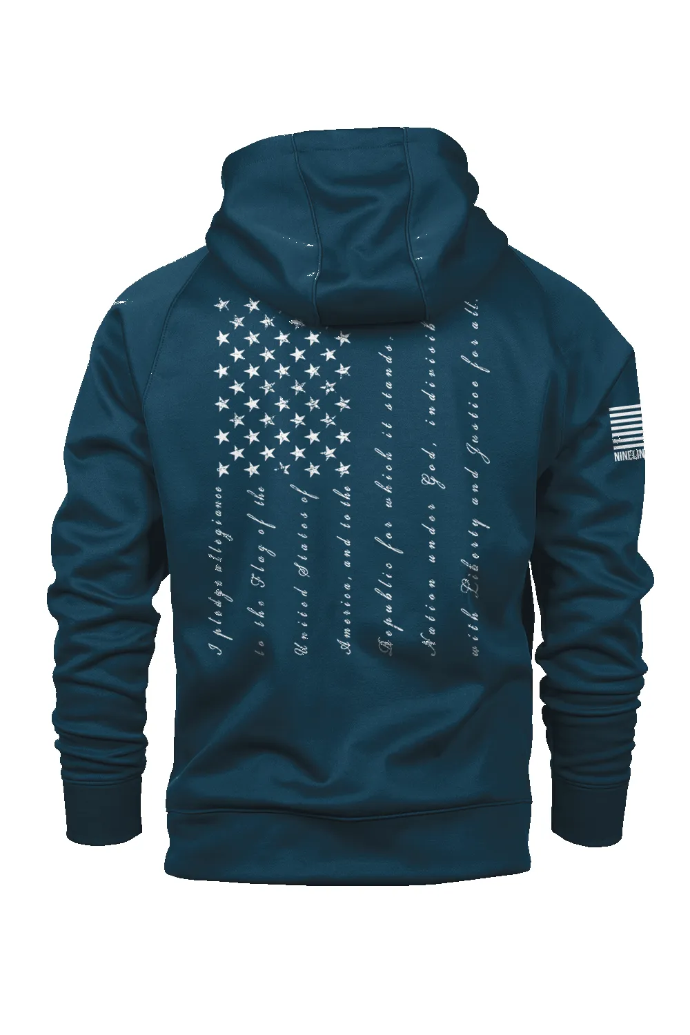 Pledge - Raglan Tailgater Hoodie sold by Nine Line product image thumbnail 3