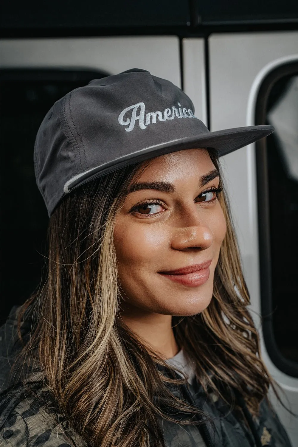 America UMPQUA Snapback Hat sold by Nine Line product image thumbnail 2