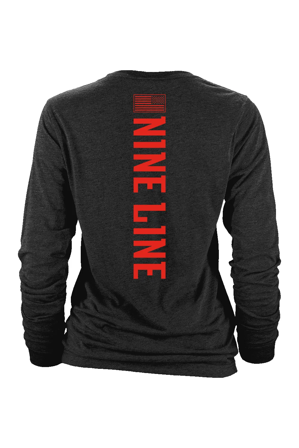 Basic Stamp Logo - Long Sleeve T-Shirt sold by Nine Line