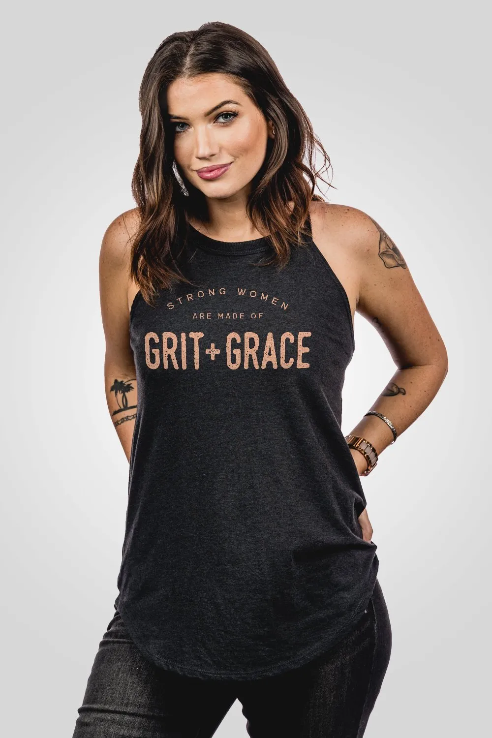 Women's Halter Tank - Strong Women sold by Nine Line product image thumbnail 3