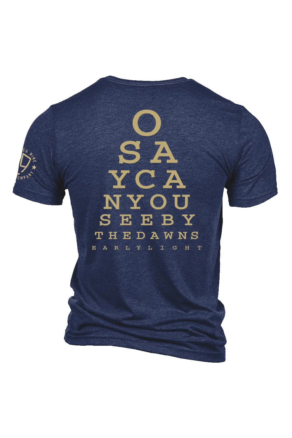 Enlisted 9 - Tri-Blend T-Shirt - Oh Say Can You See sold by Nine Line product image thumbnail 2