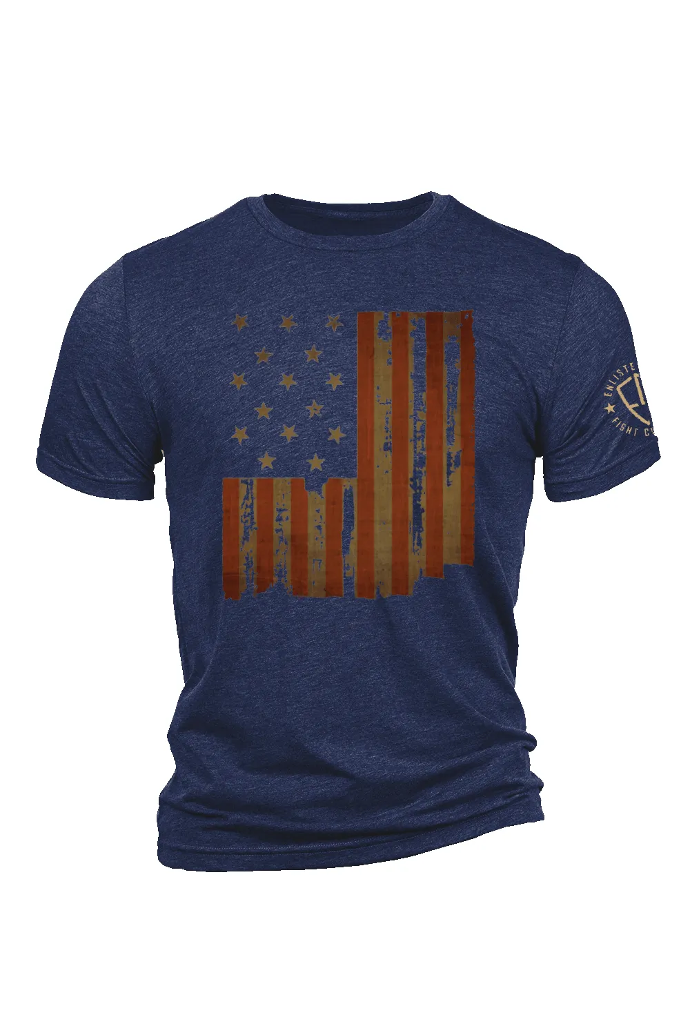 Enlisted 9 - Tri-Blend T-Shirt - Oh Say Can You See sold by Nine Line