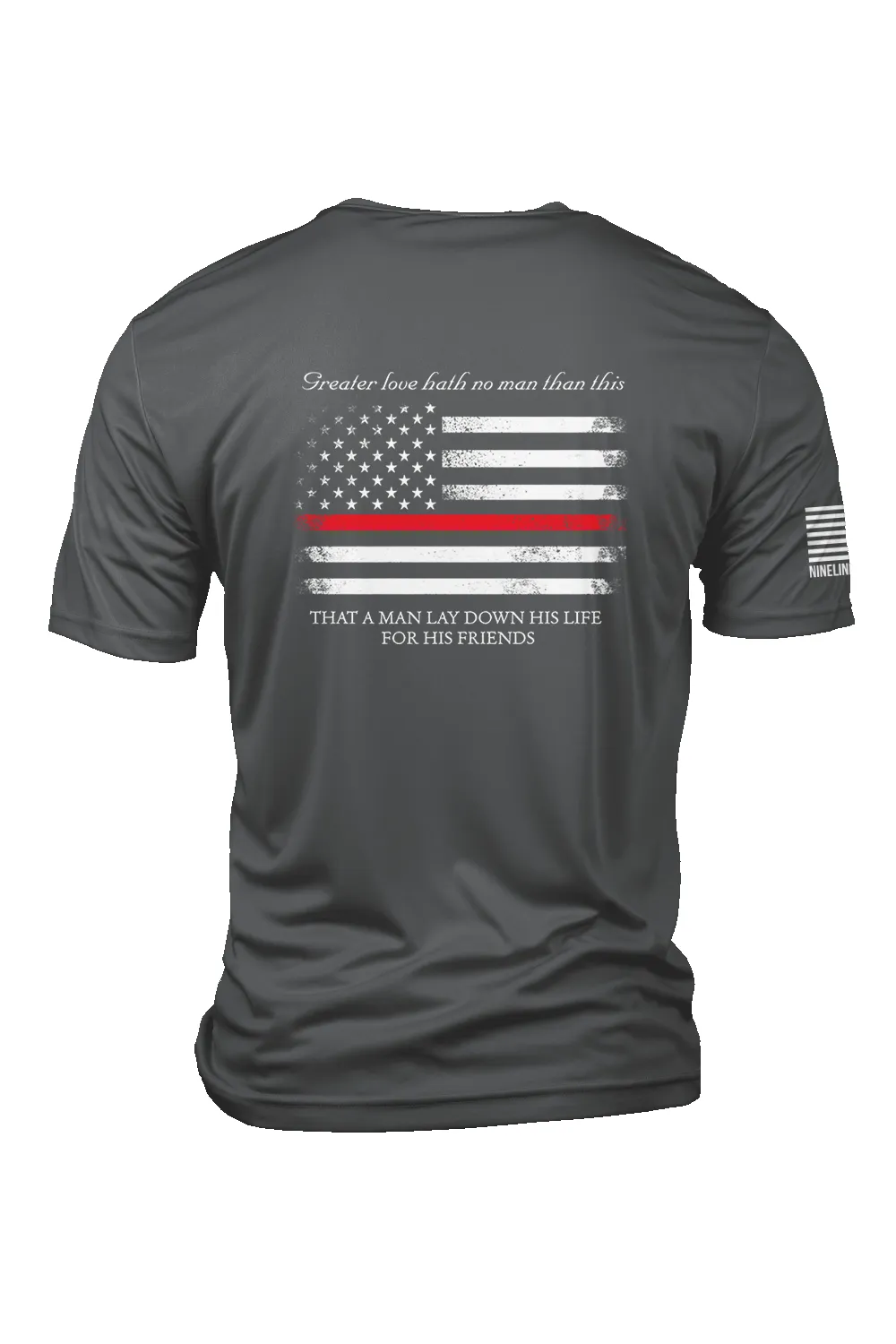 Thin Red Line - Moisture Wicking T-Shirt sold by Nine Line product image thumbnail 3