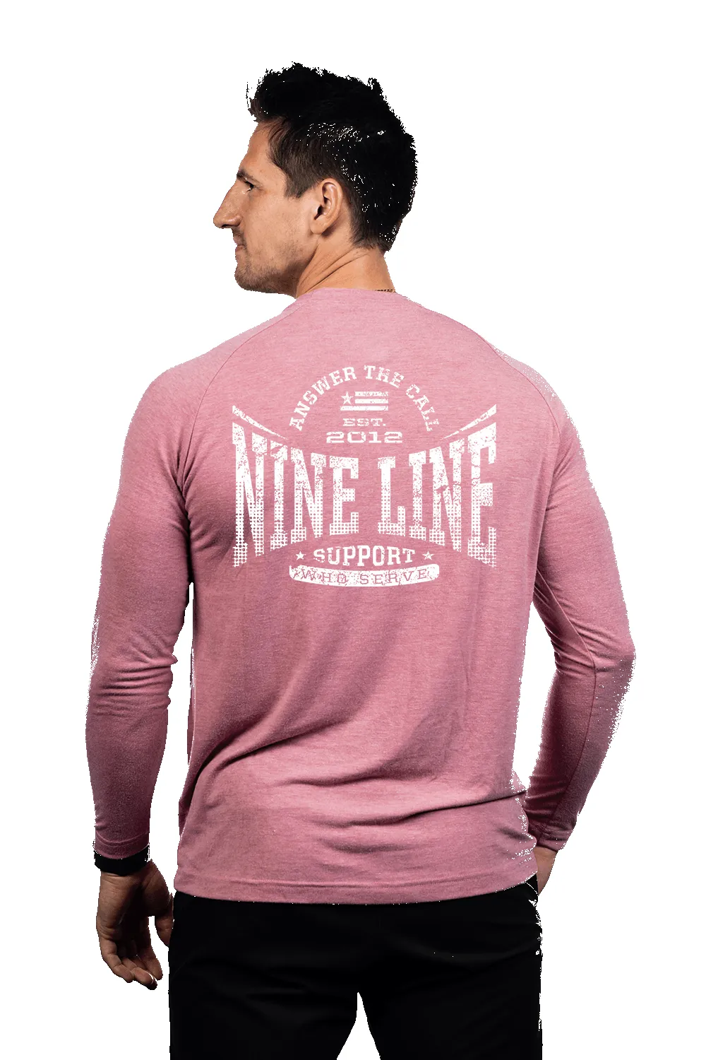 Support Who Serve - SFG Performance Tri-Blend Shirt sold by Nine Line product image thumbnail 4