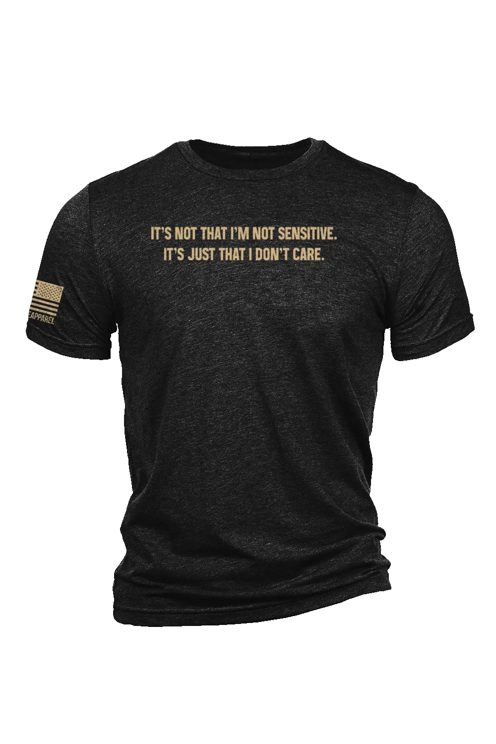 Just Don't Care - T-Shirt sold by Nine Line product image thumbnail 2