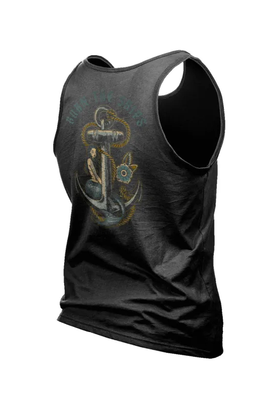 Burn the Ships - Men's Tank Top sold by Nine Line