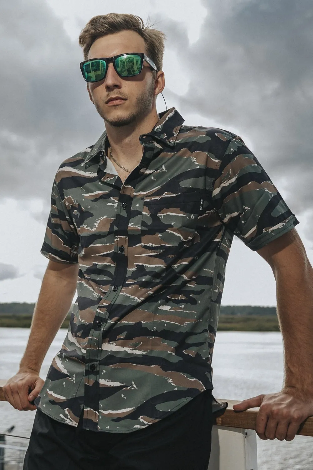 Camo Collection - Casual Button Down Shirt sold by Nine Line product image thumbnail 3